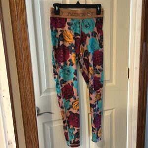 Floral printed Nike leggings